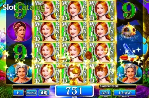 Скрин4. Cinderella: Dreams Come True слот