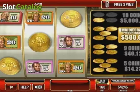 Скрин6. Crazy Money II слот