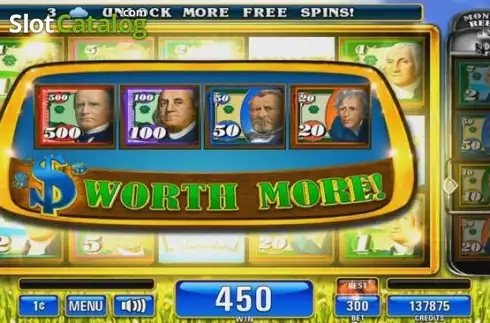 Скрин3. Money Rain слот