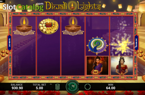Скрин6. Diwali Lights слот