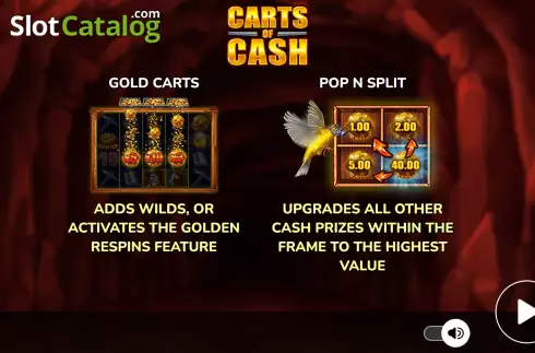 Скрин2. Carts of Cash слот