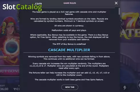 Скрин9. 7 Fates слот
