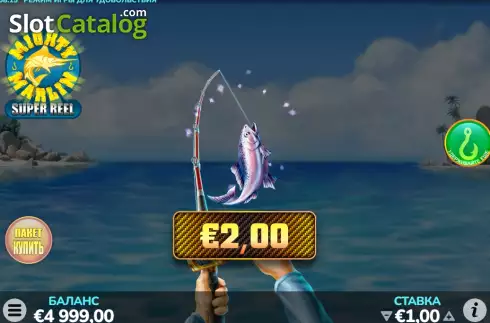 Скрин3. Mighty Marlin Super Reel слот