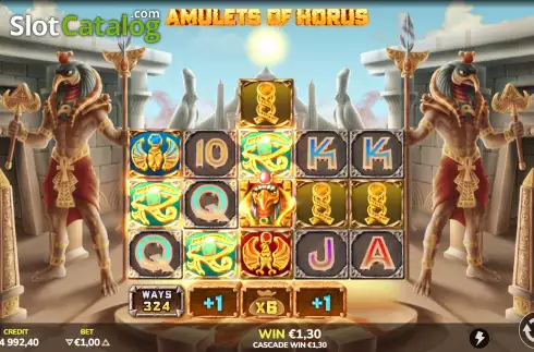Скрин4. Amulets of Horus слот