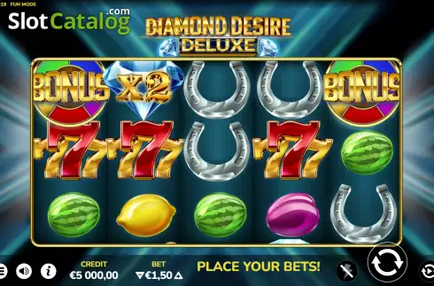 Скрин2. Diamond Desire Deluxe слот