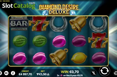 Скрин3. Diamond Desire Deluxe слот