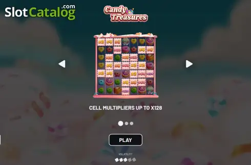 Скрин2. Candy Treasures слот
