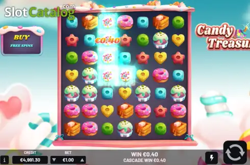 Скрин4. Candy Treasures слот