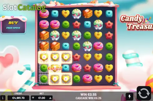 Скрин5. Candy Treasures слот
