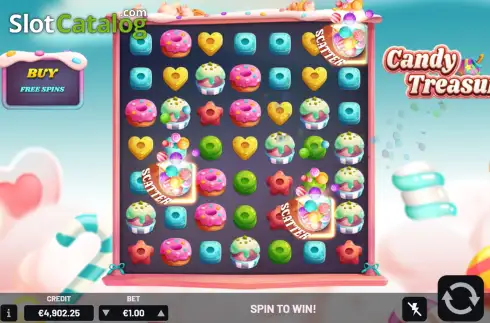 Скрин7. Candy Treasures слот