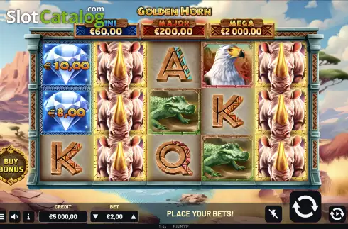 Скрин2. Golden Horn слот