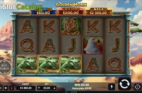 Скрин3. Golden Horn слот