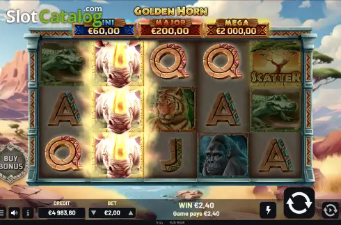 Скрин4. Golden Horn слот