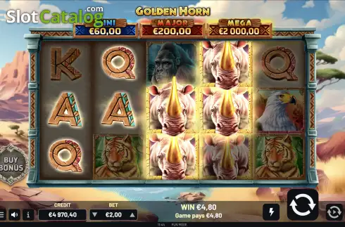 Скрин5. Golden Horn слот