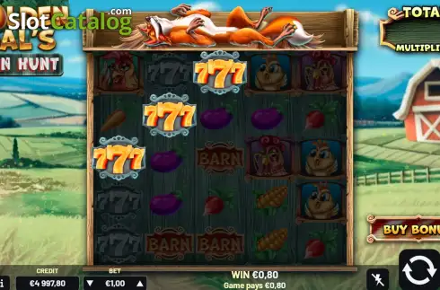 Скрин3. Golden Gals Hen Hunt слот
