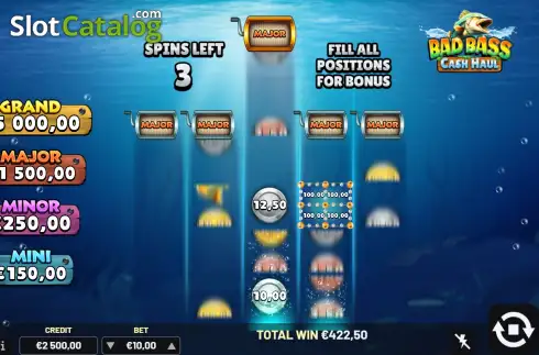 Скрин3. Bad Bass Cash Haul слот