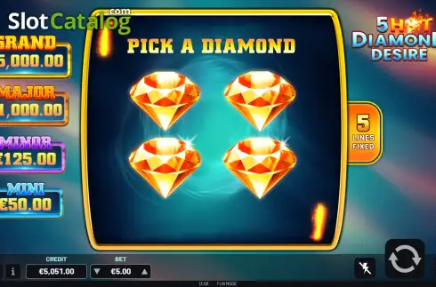 Скрин3. 5 Hot Diamond Desire слот
