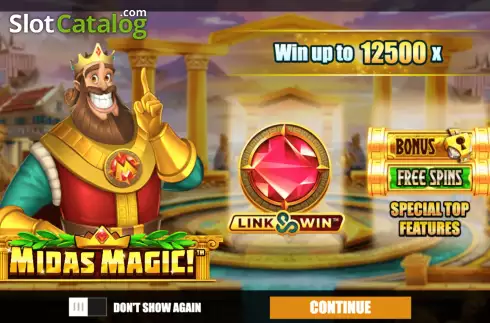 Скрин2. Midas Magic! слот