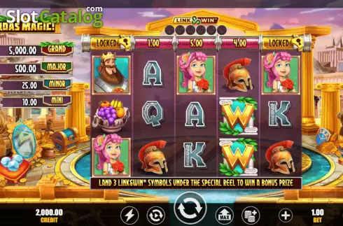 Скрин3. Midas Magic! слот
