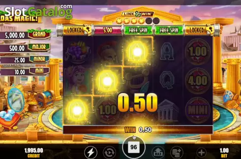 Скрин4. Midas Magic! слот