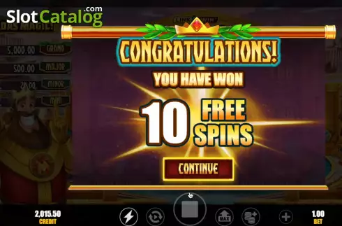 Скрин6. Midas Magic! слот