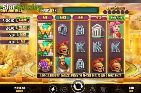 Скрин7. Midas Magic! слот