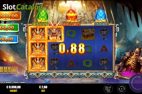 Скрин3. Dragonlings: Fire & Riches Power Combo слот