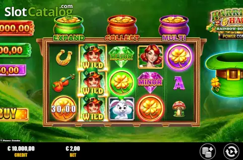 Скрин2. Harrigan & Hare Rainbow Bonanza Power Combo слот