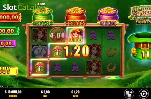 Скрин3. Harrigan & Hare Rainbow Bonanza Power Combo слот