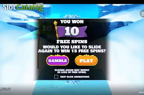 Скрин9. Bling Bling Penguin слот