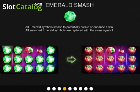 Скрин9. Emerald Smash слот