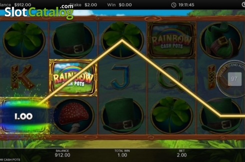 Скрин4. Rainbow Cash Pots слот