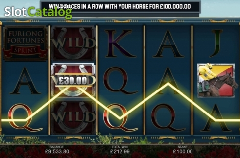 Скрин8. Furlong Fortunes Sprint слот