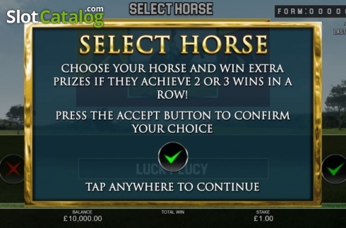 Скрин2. Furlong Fortunes Sprint слот
