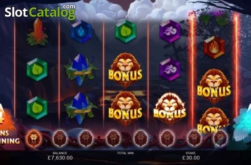 Скрин8. Elemental Beasts слот