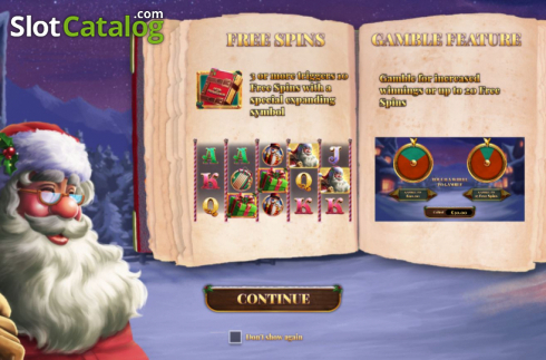 Скрин2. Book of Christmas слот