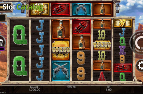 Скрин3. Desperados Wild Megaways слот