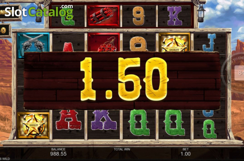 Скрин4. Desperados Wild Megaways слот
