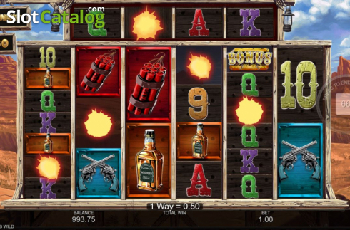 Скрин6. Desperados Wild Megaways слот