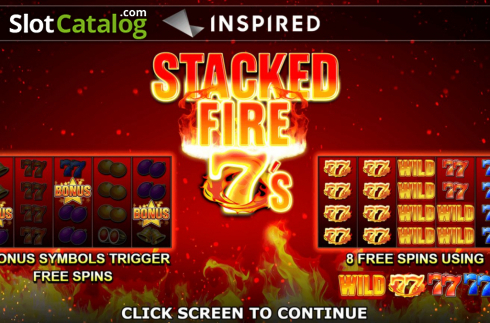 Скрин2. Stacked Fire 7s слот