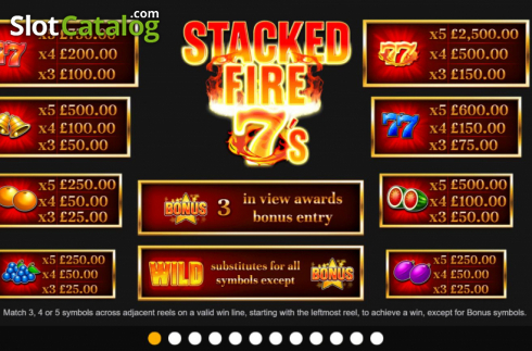 Скрин9. Stacked Fire 7s слот