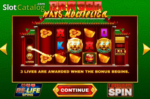 Скрин2. Dragon Ways Multiplier слот