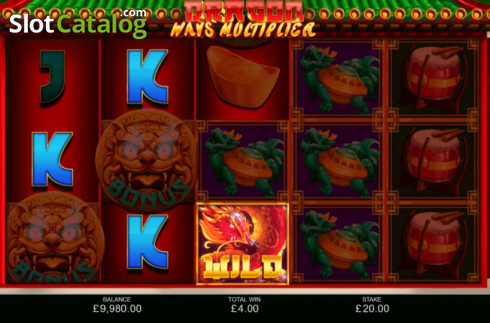 Скрин4. Dragon Ways Multiplier слот