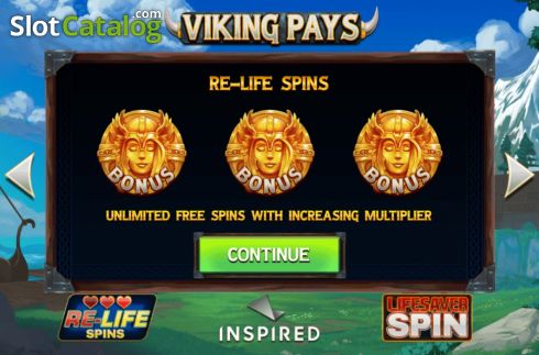 Скрин2. Viking Pays слот