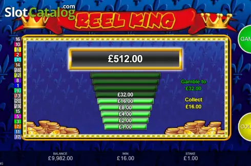 Скрин5. Reel King (Inspired Gaming) слот