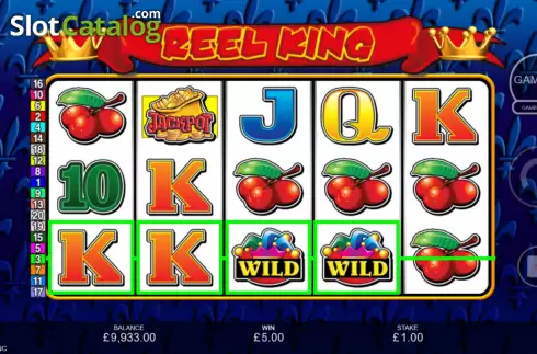 Скрин7. Reel King (Inspired Gaming) слот