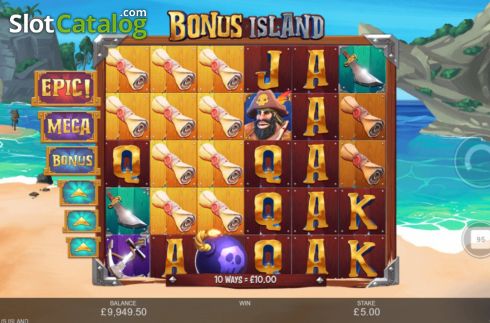 Скрин5. Bonus Island слот