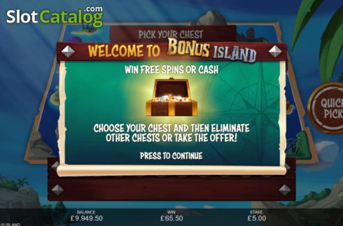 Скрин6. Bonus Island слот