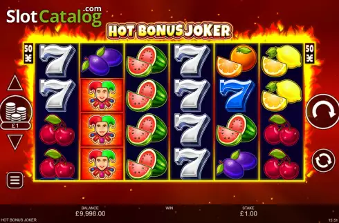 Скрин2. Hot Bonus Joker слот