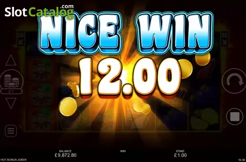 Скрин4. Hot Bonus Joker слот